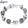 CUTEECO European Love Heart Charm Bracelets & Bangles 2018 New Marano Beads Fits Brand Bracelets Female Fashion Jewelry Gifts