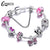 CUTEECO European Love Heart Charm Bracelets & Bangles 2018 New Marano Beads Fits Brand Bracelets Female Fashion Jewelry Gifts