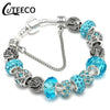 CUTEECO European Love Heart Charm Bracelets & Bangles 2018 New Marano Beads Fits Brand Bracelets Female Fashion Jewelry Gifts