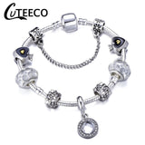 CUTEECO European Love Heart Charm Bracelets & Bangles 2018 New Marano Beads Fits Brand Bracelets Female Fashion Jewelry Gifts